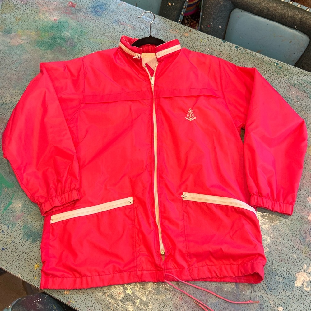 Vintage Hot Pink Nautical Jacket - Picture 6 of 16